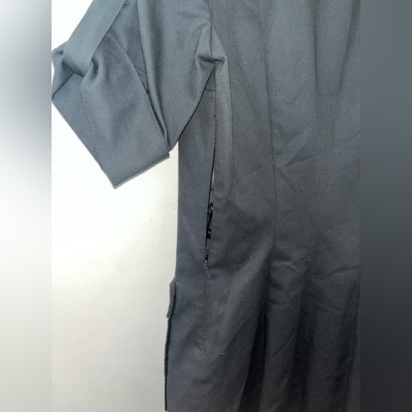 EMERSON FRY Gray Mock Neck Mini Dress Size 4 - Picture 6 of 10